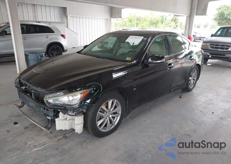 2014 Infiniti Q50 Premium z USA, uszkodzony, nr VIN JN1BV7APXEM688557